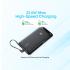 Anker Zolo Powerbank 10000mAh 22.5W Fast Charging Power Bank with Built-in USB-C Cable - Black Color